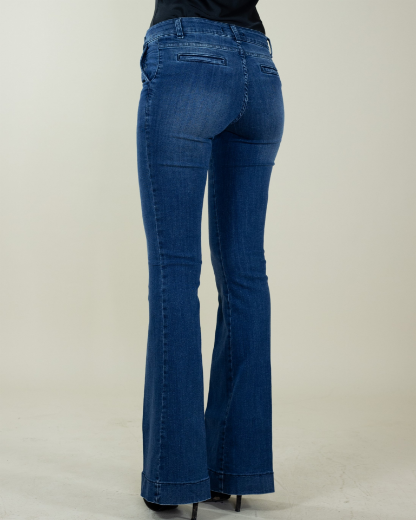 Immagine di Jeans tasche francesi a zampa