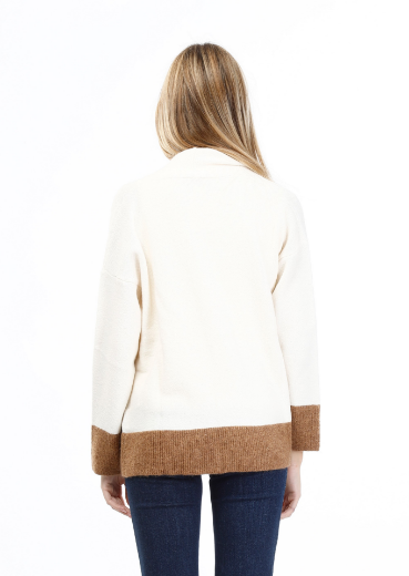 Immagine di Cardigan lungo sciallato con lurex